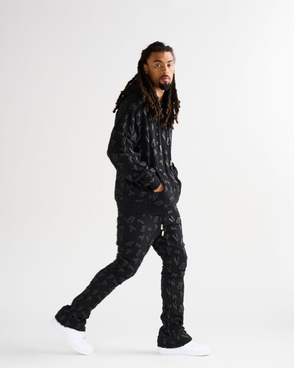PULSE  VINTAGE BLACK FLEECE SET Online Hot Sale - Image 2