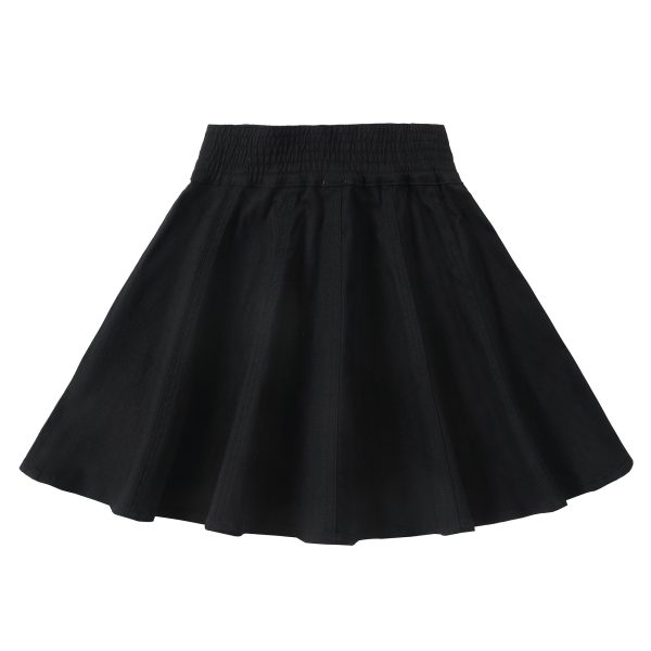 Black Shirred Skirt Sale - Image 2