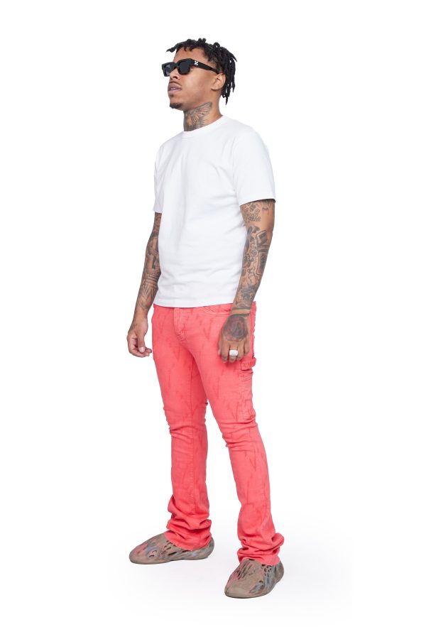 APEX  PINK STACKED FLARE For Discount - Image 2