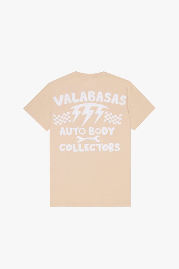 57 CLUB  VINTAGE SHALLOW KHAKI TEE For Sale - Image 3