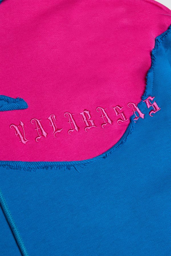 RIVULET  BLUE PINK HOODIE Hot on Sale - Image 2