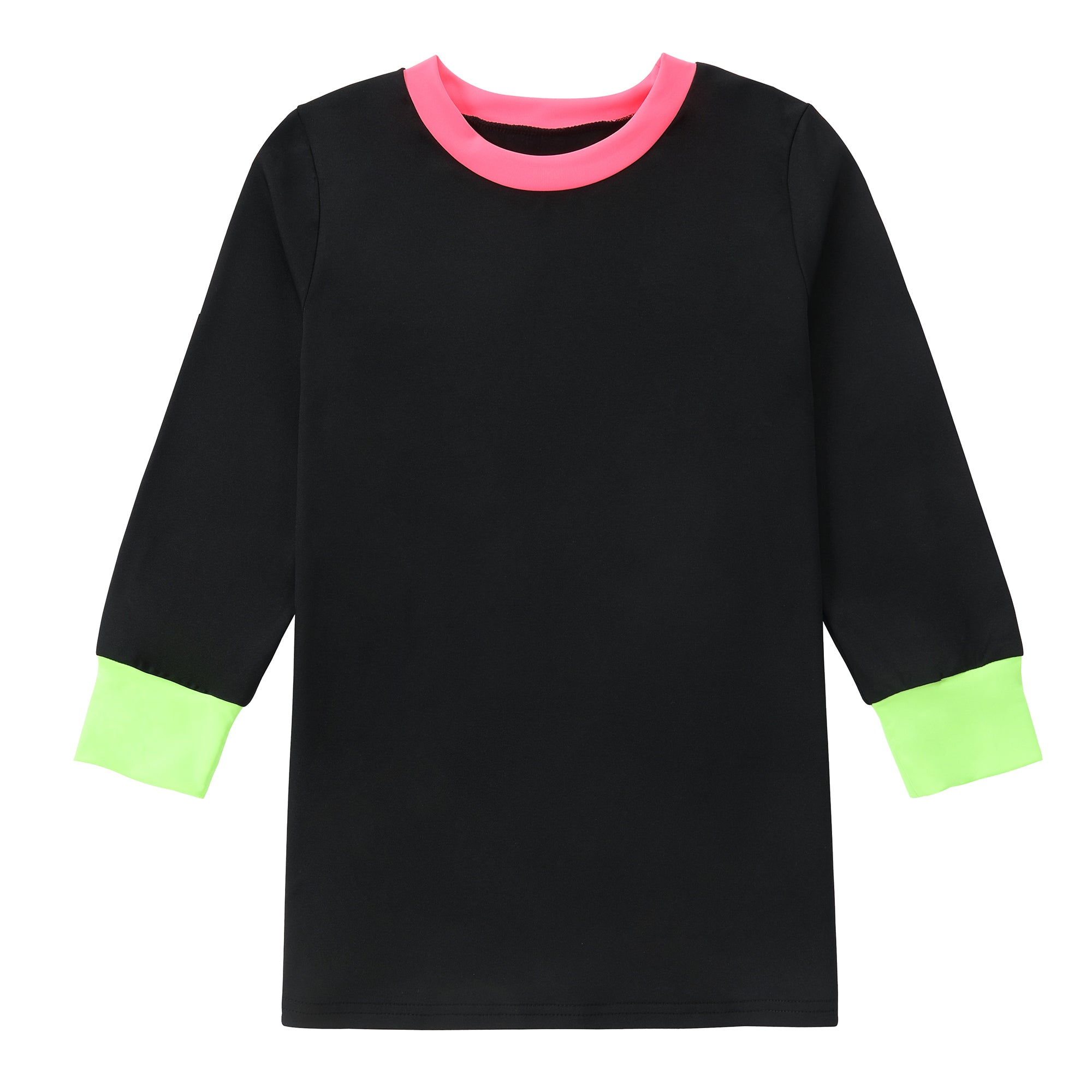 Black & Neon Swim Top Online Hot Sale