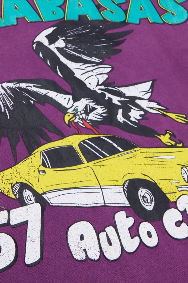 57 CLUB  VINTAGE PURPLE TEE Online Sale - Image 2