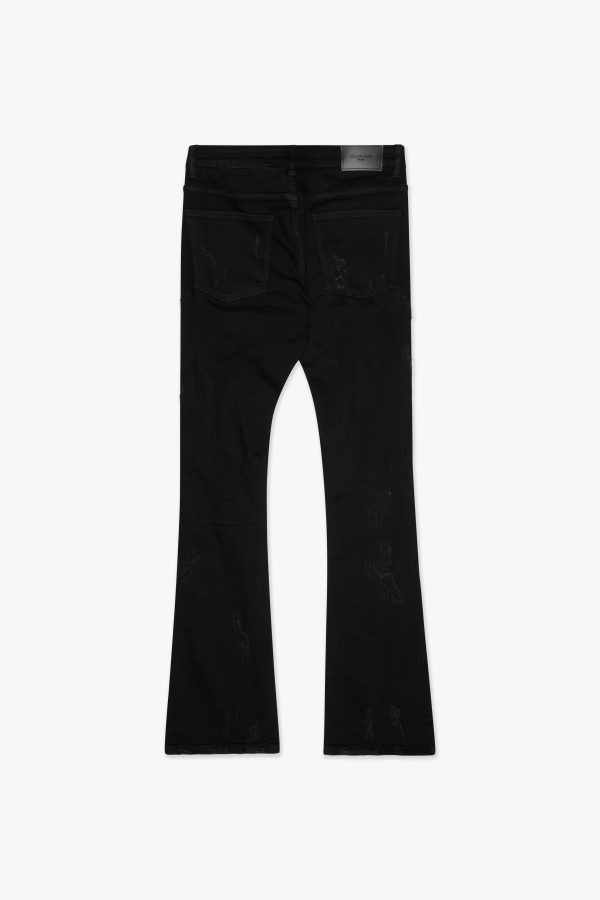 TEAM AZTECH  BLACK STACKED FLARE on Sale - Image 3