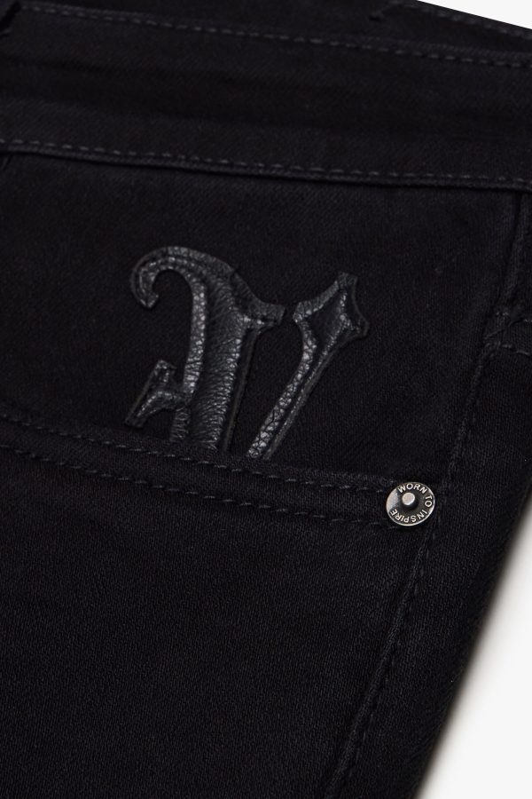 NIMBUS  BLACK SKINNY JEAN Cheap - Image 4