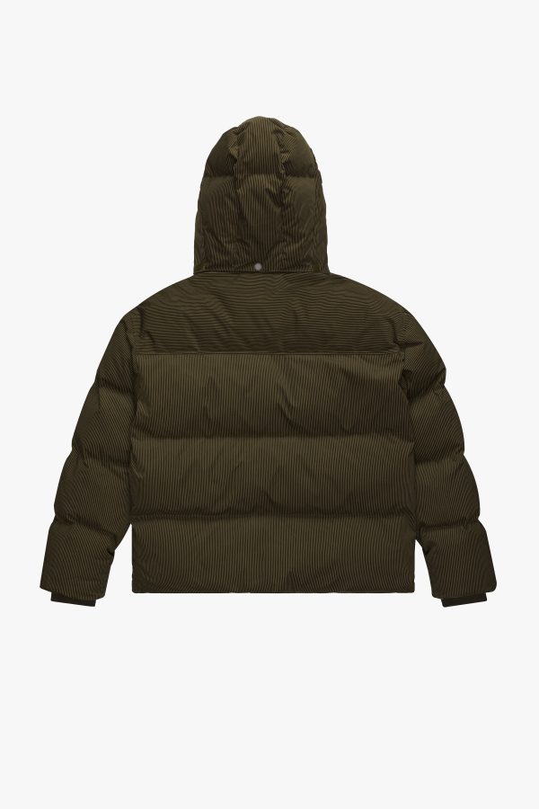 GOYO  GREEN  PUFFER JACKET Online Hot Sale - Image 5