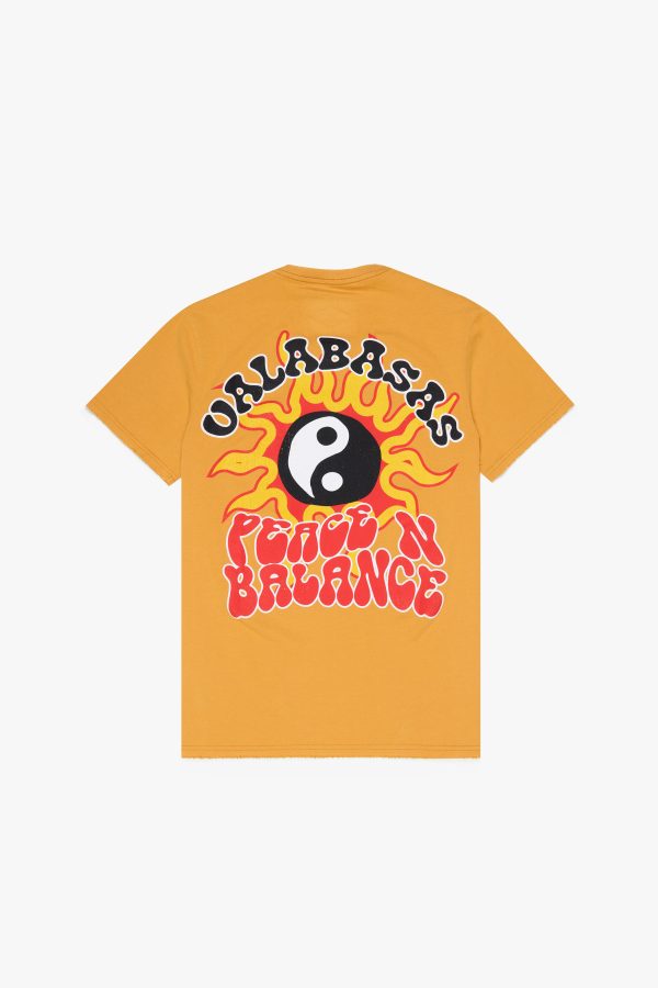 ALL BALANCED  VINTAGE CITRUS TEE Fashion