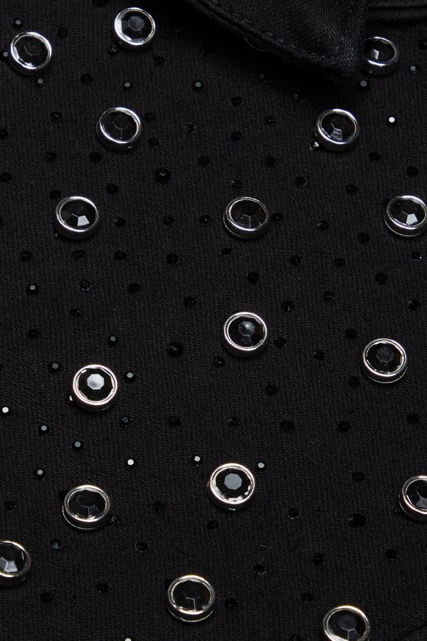Blitz Denim Jacket Black Washed For Sale - Image 4