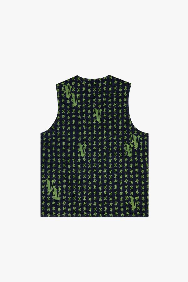 STARLET  INDIGO GREEN VEST Online now - Image 4