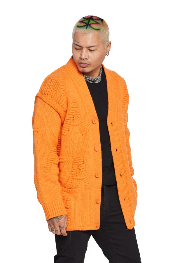 “6TH NBRHD”  ORANGE SWEATER Supply - Image 3