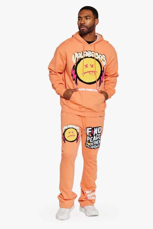 MUTE  PEACH YELLOW FLEECE SET Online - Image 5