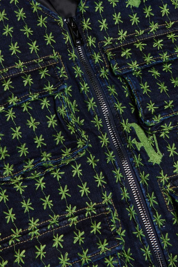STARLET  INDIGO GREEN VEST Online now - Image 2