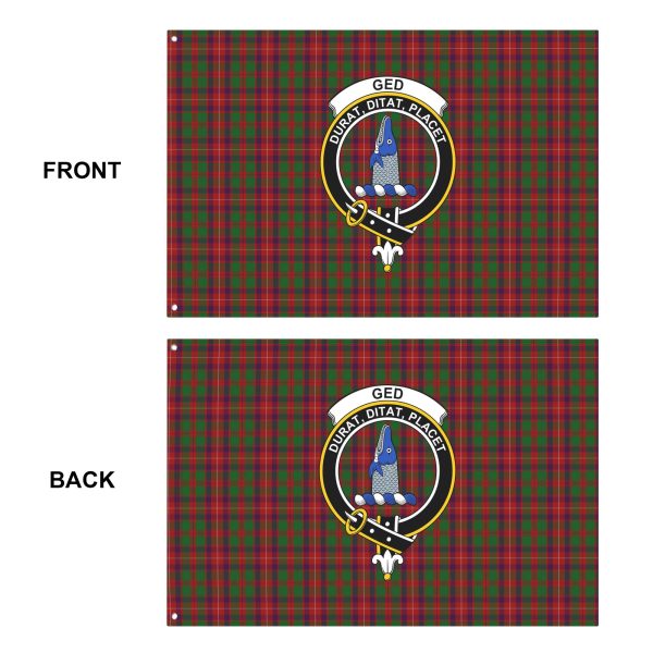 Ged Tartan Crest House Flag Online - Image 5