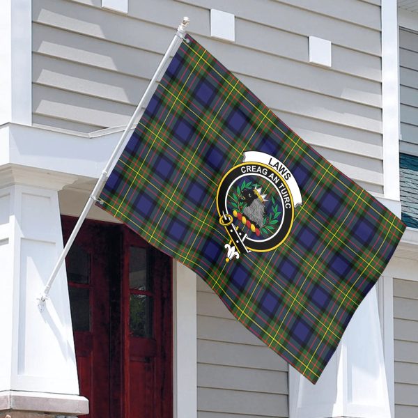 Laws Tartan Crest House Flag Supply - Image 3