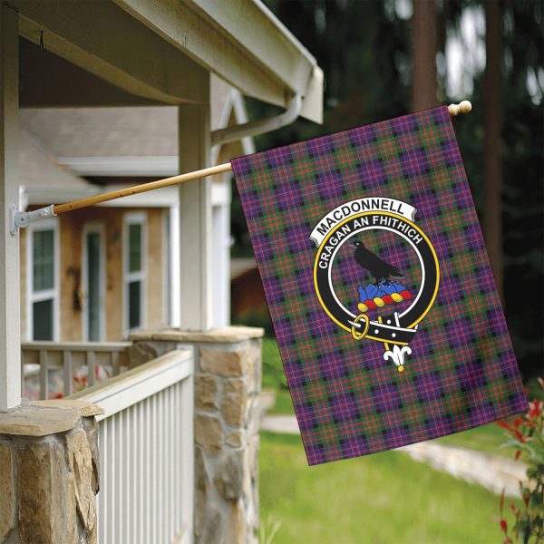 MacDonnell of Glengarry Modern Tartan Crest Garden Flag Fashion - Image 5