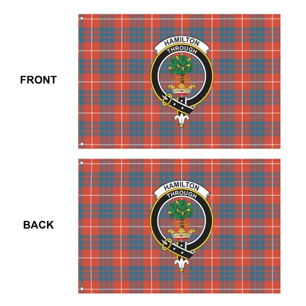 Hamilton Ancient Tartan Crest House Flag Fashion - Image 5