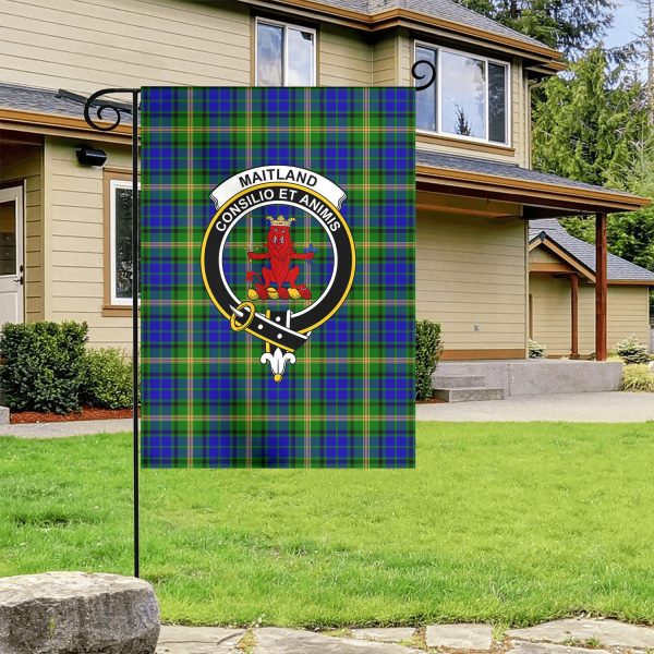 Maitland Tartan Crest Garden Flag For Cheap - Image 4