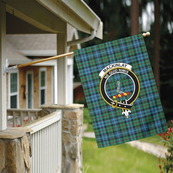MacKinlay Ancient Tartan Crest Garden Flag on Sale - Image 5