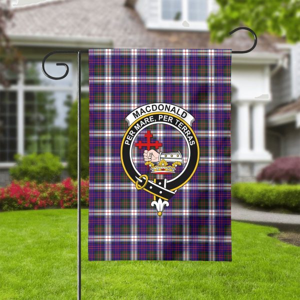 MacDonald Dress Modern Tartan Crest Garden Flag Fashion